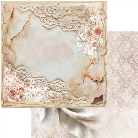 Alchemy of Art Scrapbook papírkészlet 12" (30 cm) Romantic Boho Paper Collection Set (6 lap)