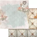 Alchemy of Art Scrapbook papírkészlet 8" (20 cm) Romantic Boho Paper Collection Set (12 lap)