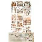 Alchemy of Art Kivágóív 6"x12" (15cm x 30 cm) Art Junk Journal Set (6 ív)