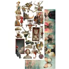 Alchemy of Art Kivágóív 6"x12" (15cm x 30 cm) Art Extras to Cut Set (6 ív)