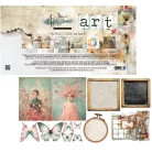Alchemy of Art Scrapbook papírkészlet 12" (30 cm) Art Paper Collection Set (6 lap)