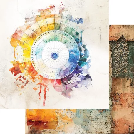 Alchemy of Art Scrapbook papírkészlet 8" (20 cm) Art Paper Collection Set (12 lap)