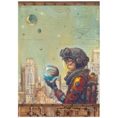   Stamperia A New Beginning Rízspapír A4 The World Tree Rice Paper (1 ív)