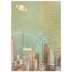   Stamperia A New Beginning Rízspapír készlet A6  Rice Paper Backgrounds (8 ív)