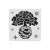 Stamperia A New Beginning Vastag stencil 12x12cm The World Tree Thick Stencil  (1 db)