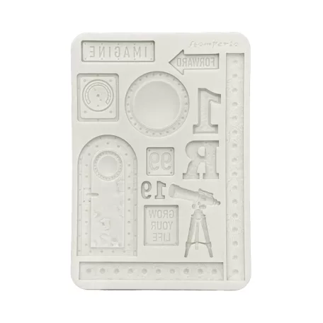 Stamperia A New Beginning Szilikon öntőforma A5 Telescope Silicon Mould (1 db)