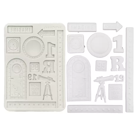 Stamperia A New Beginning Szilikon öntőforma A5 Telescope Silicon Mould (1 db)