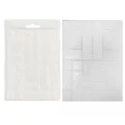 Stamperia Textúra alap A5 - A New Beginning - Metal Plates - Soft Mould (1 db)