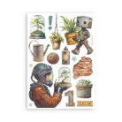 Stamperia A New Beginning Washi matrica Washi Pad (8 ív)