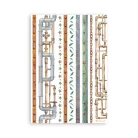 Stamperia A New Beginning Washi matrica Washi Pad (8 ív)