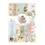 Prima Marketing Among the Wildflowers Scrapbook papírkészlet 6"X8" (15x20 cm) Paper Pad (15 lap)