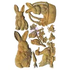 Redesign with Prima Among the Wildflowers Öntőforma 5″X8″ Decor Moulds Garden Friends (1 db)