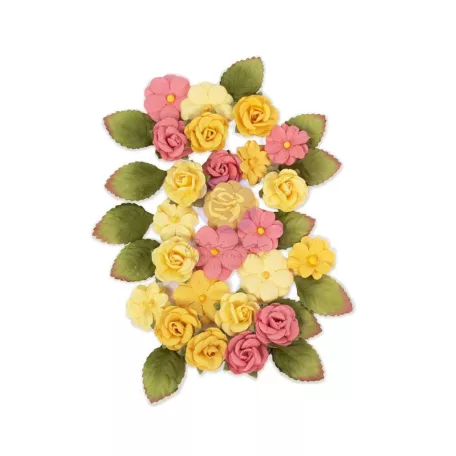 Prima Marketing Among the Wildflowers Virág díszítőelem Flowers Garden Notes (1 csomag)