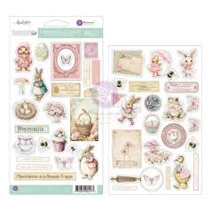   Prima Marketing Sweet Spring Chipboard matrica Chipboard Stickers (1 db)