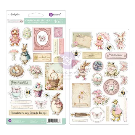 Prima Marketing Sweet Spring Chipboard matrica Chipboard Stickers (1 db)