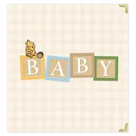   Echo Park Album Winnie The Pooh Baby Album Baby Blocks Yellow