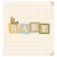 Echo Park Album Winnie The Pooh Baby Album Baby Blocks Yellow