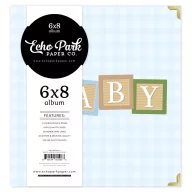 Echo Park Album Winnie The Pooh Baby Album Baby Blocks Blue