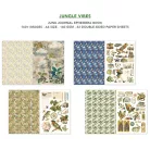 Ciao Bella Jungle Vibes Kivágóív készlet A4 Junk Journal Ephemera Book (32 ív)