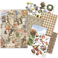   Ciao Bella Sports Days Rizspapír A5  Rice Paper Mixed (8 ív)