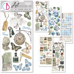   Ciao Bella Eastern Journey Matrica készlet 12x26 cm Art Sticker (5 ív)