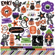 Echo Park Matrica Ghosts And Goblins Element Sticker