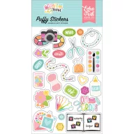 Echo Park Matrica Craft Room Puffy Stickers
