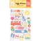 Echo Park Matrica Our Groovy Summer Puffy Stickers