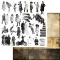 Alchemy of Art Kivágóív 12" (30 cm) People Double-sided paper (1 ív)