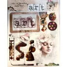 Alchemy of Art Kaparós matrica készlet  Art Set of rub-on transfers (3 ív)