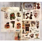 Alchemy of Art Kaparós matrica készlet  Art Set of rub-on transfers (3 ív)