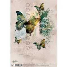   Alchemy of Art Rízspapír A4 - Collage 2 -  - Rice Paper (1 ív)