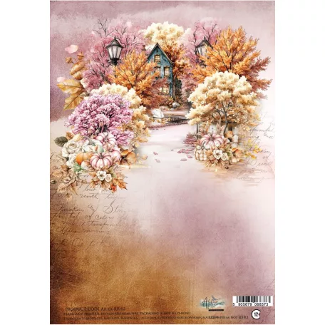 Alchemy of Art Rízspapír A4 - Lovely Autumn 02 -  - Rice Paper (1 ív)
