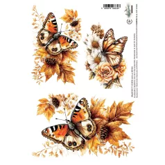   Alchemy of Art Rízspapír A4 - Lovely Autumn 04 -  - Rice Paper (1 ív)