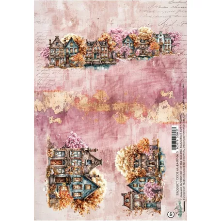 Alchemy of Art Rízspapír A4 - Lovely Autumn 06 -  - Rice Paper (1 ív)