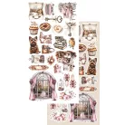 Alchemy of Art Kivágóív 6"x12" (15cm x 30 cm) Lovely Autumn Extras to Cut Set (6 ív)