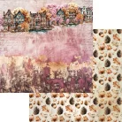 Alchemy of Art Scrapbook papírkészlet 12" (30 cm) Lovely Autumn Paper Collection Set (6 lap)