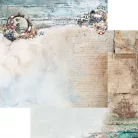 Alchemy of Art Scrapbook papírkészlet 12" (30 cm) Ocean Blue Paper Collection Set (12 lap)