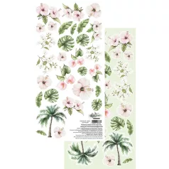   Alchemy of Art Kivágóív 6"x12" (15cm x 30 cm) Wild Adventures Double-sided paper (1 ív)