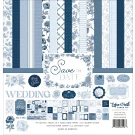   Echo Park Scrapbook papírkészlet 12" (30 cm) Save The Date Collection Kit