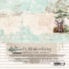 Alchemy of Art Scrapbook papírkészlet 6" (15 cm) Wild Adventures Paper Pad (24 lap)