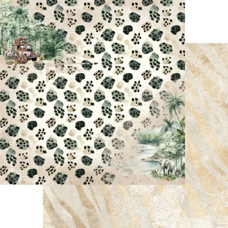 Alchemy of Art Scrapbook papírkészlet 6" (15 cm) Wild Adventures Paper Pad (24 lap)