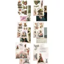 Alchemy of Art Scrapbook papírkészlet A4 Word of Fantasy Art Journal and Collage book (32 lap)