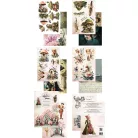 Alchemy of Art Scrapbook papírkészlet A4 Word of Fantasy Art Journal and Collage book (32 lap)