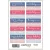 Matrica 10x16cm - Summer Garden - Reprint Stickers (1 ív)
