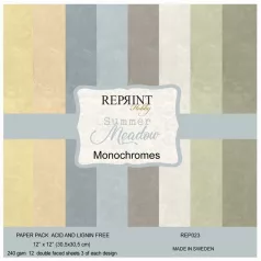   Papírkészlet, Alapkarton 12" (30 cm) - Summer Meadow - Cardstock (12 ív)