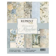   Scrapbook papírkészlet 6" (15 cm) - Summer Meadow - Reprint Paper Pack (25 ív)
