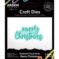   Arden Creative Studio Vágósablon  Craft Die Set Merry Christmas (1 csomag)