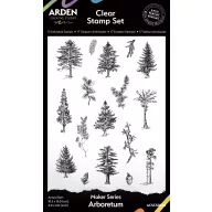   Arden Creative Studio Szilikonbélyegző 4"x8" (10x20cm) Maker Series Stamp Set Arboretum (1 csomag)