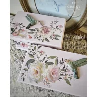   Redesign with Prima Blush Reverie Transzfer fólia 8.5"X11" (A4) Middy Decor Transfers (3 ív)